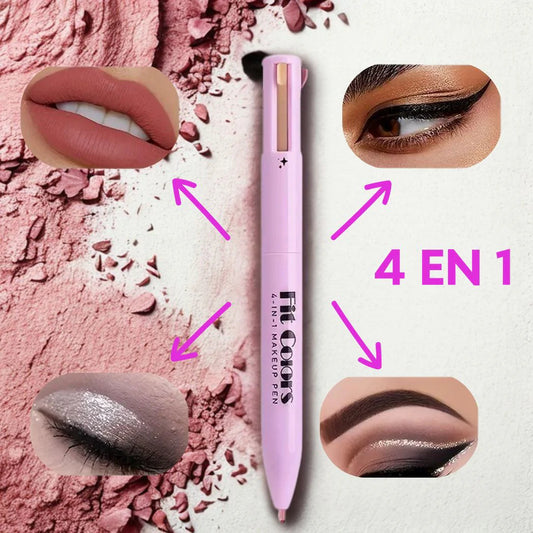 Lápiz de Maquillaje 4 en 1 Multifuncional