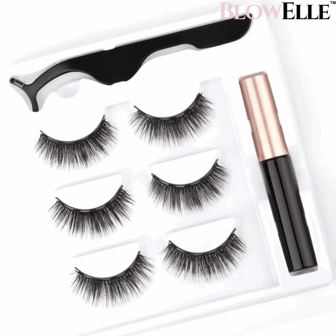 Pestañas Magnéticas Reutilizables (Pack 3 Pares)